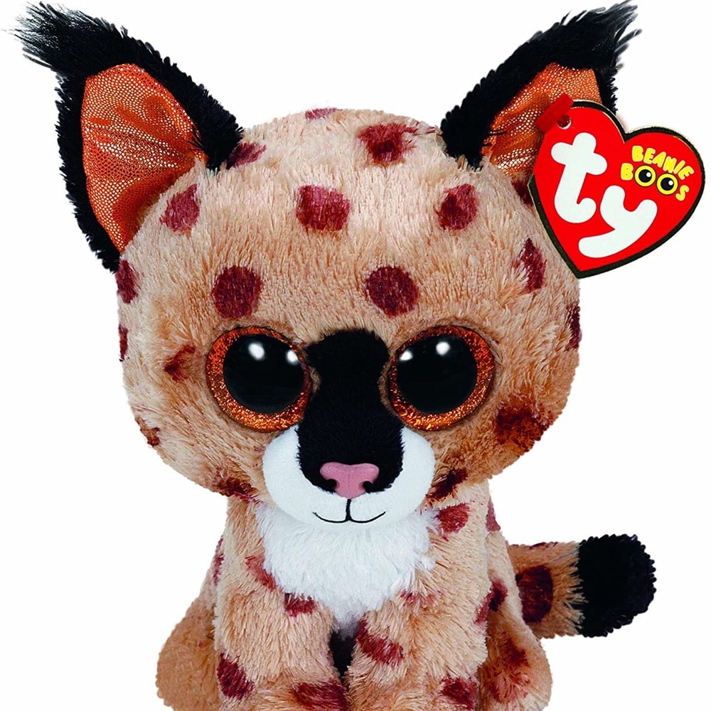 Buckwheat the Brown Lynx Beanie Boo (No tag)